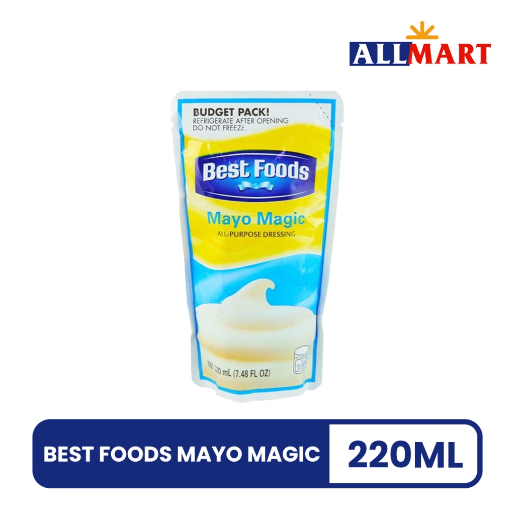 Best Foods Mayo Magic 220ml - AllMart Online Grocery | Shopee Philippines