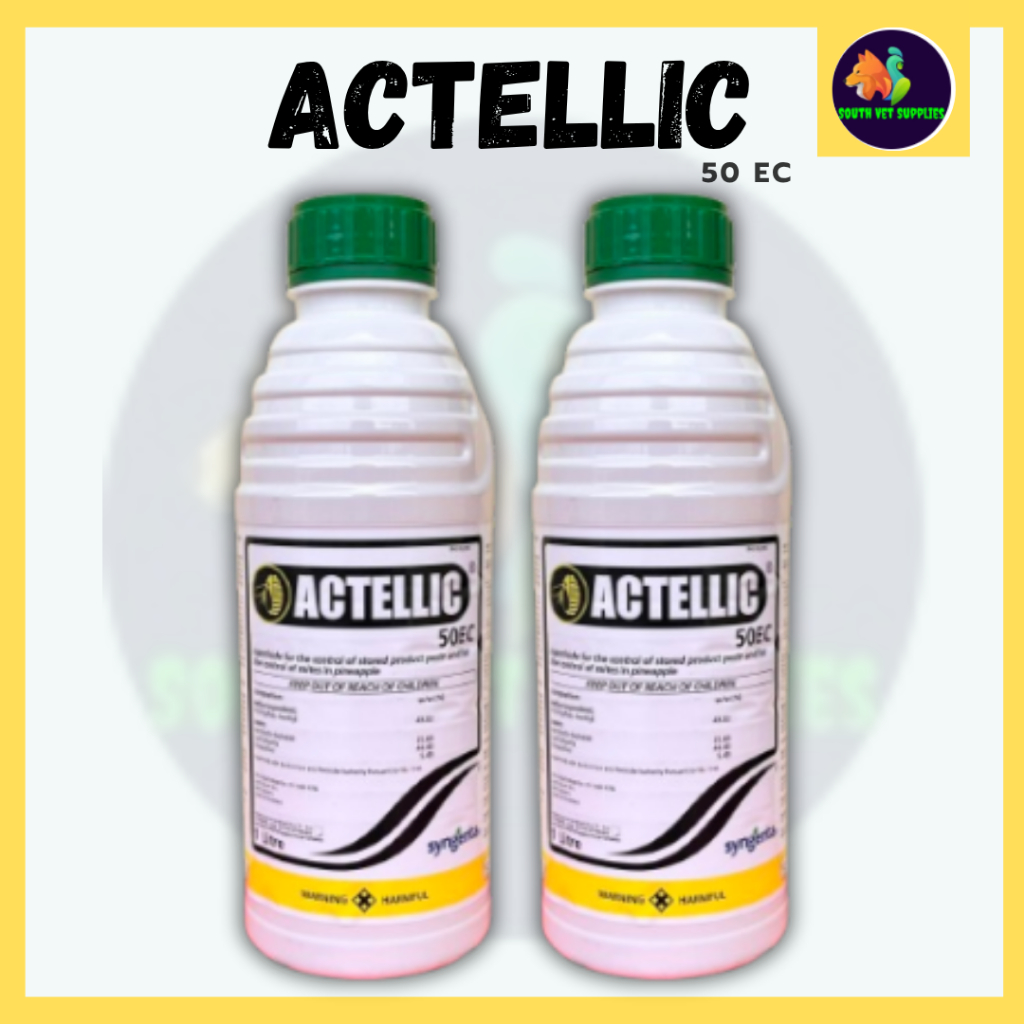 [SOUTHVET] 2pcs Syngenta Actellic 1L ®50EC Insecticide Pirimiphos ...