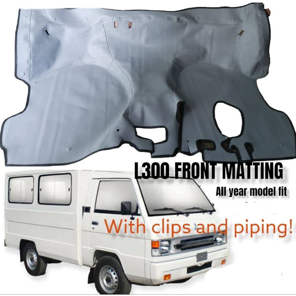 Mitsubishi L300 FB /VERSA VAN FRONT FLOOR MATTING Shopee Philippines