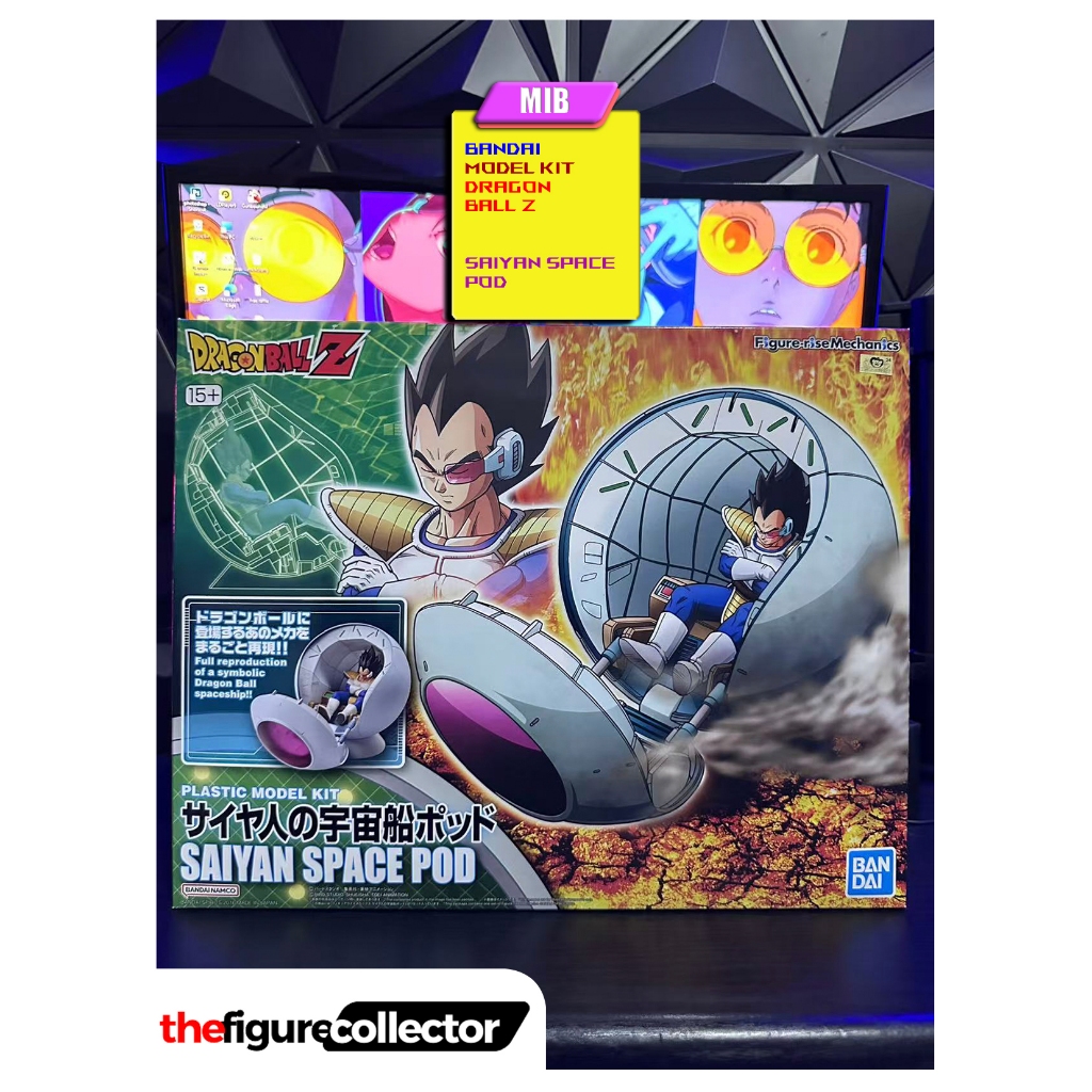why does my vape taste burnt with new pod Dragon Ball Z Plastic Model Kit Saiyan Space Pod + Vegeta (Neuf (Voir  description)) à Dietikon pour CHF 40 – avec livraison main image 1