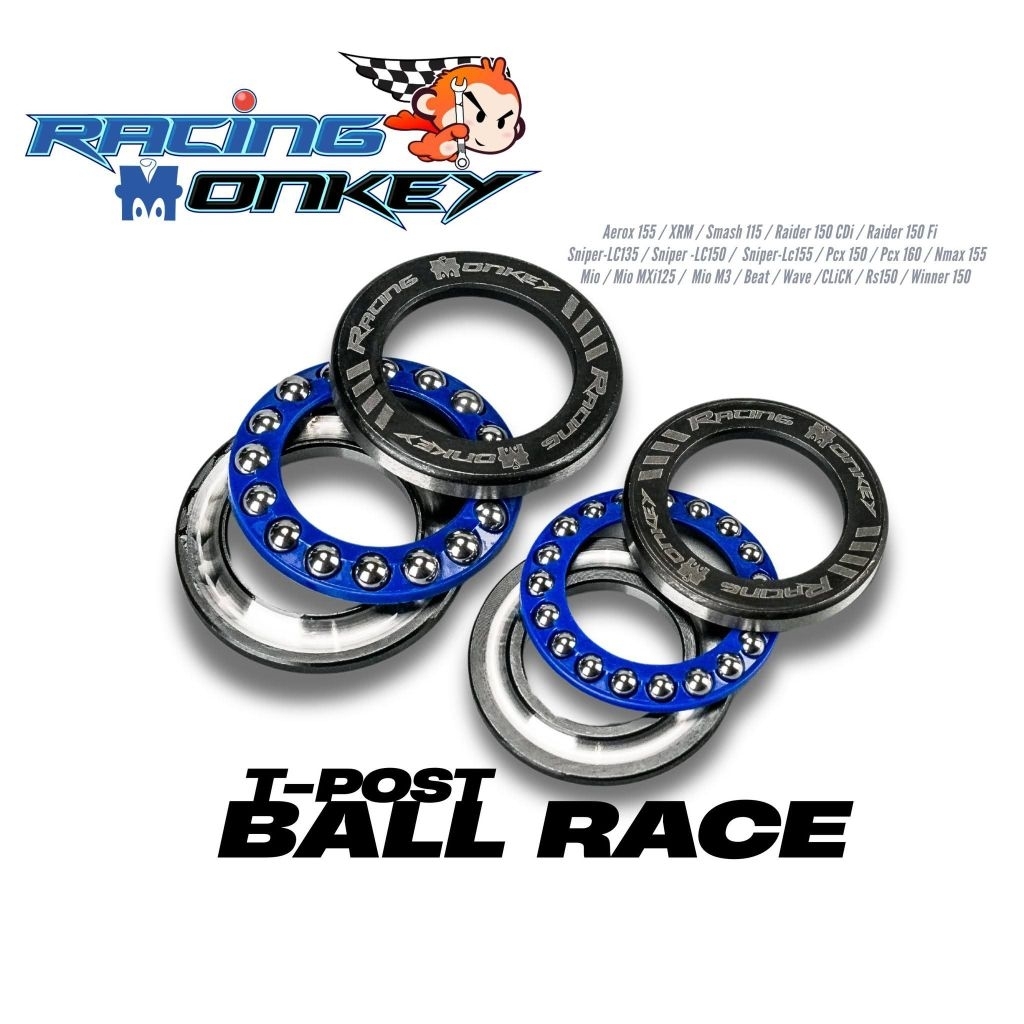 RACING MONKEY BALL RACE NMAX V1 / V2 RCM-11 | Shopee Philippines