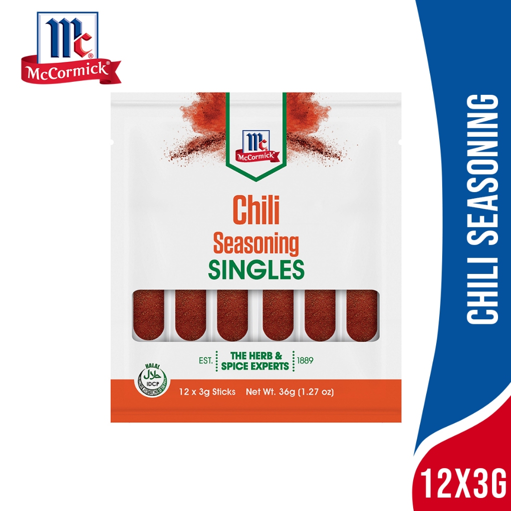 McCormick Chili Powder Seasoning12X3g | Shopee Philippines