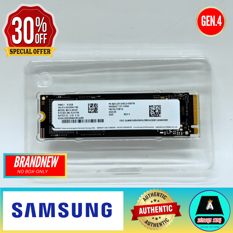 500GB/1TB MICRON 2450 M.2 NVMe PCIe GEN 4.0X4 5150MBs/ 2280 SSD