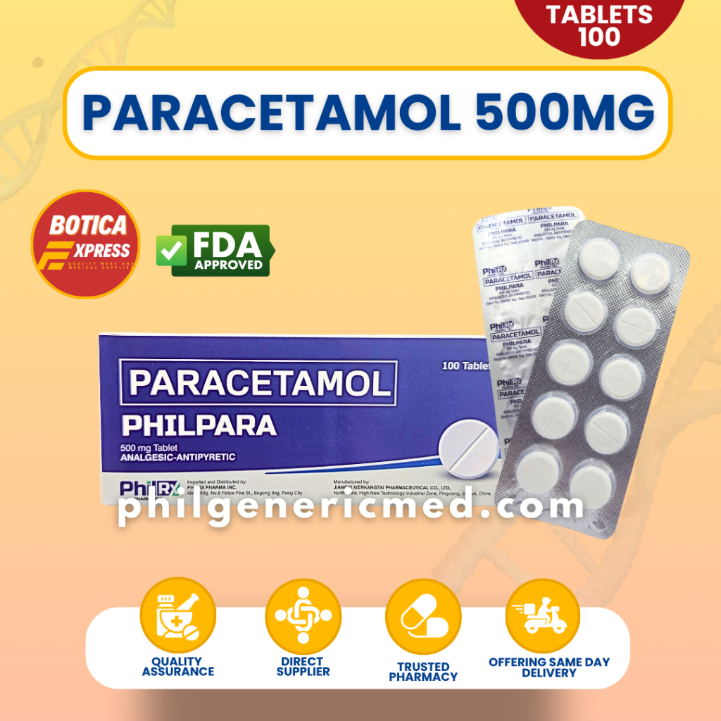 Shop paracetamol 500mg for Sale on Shopee Philippines