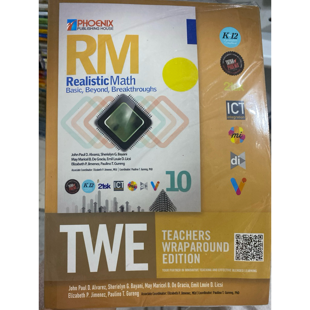 Realistic Math 10 Teachers wraparound | Shopee Philippines