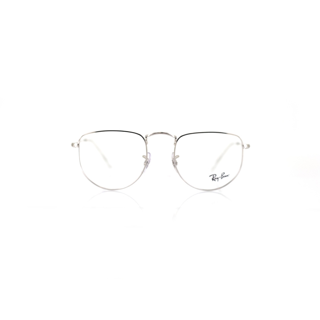 Ray-Ban Silver Metal Irregular Eyeglasses RB3958V250150 | Shopee ...