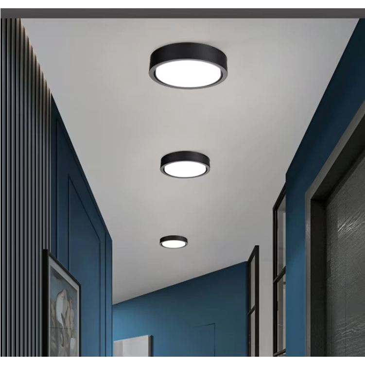 30w Led Panel lights Surface Type Downlight Aile Lights Black Case ...