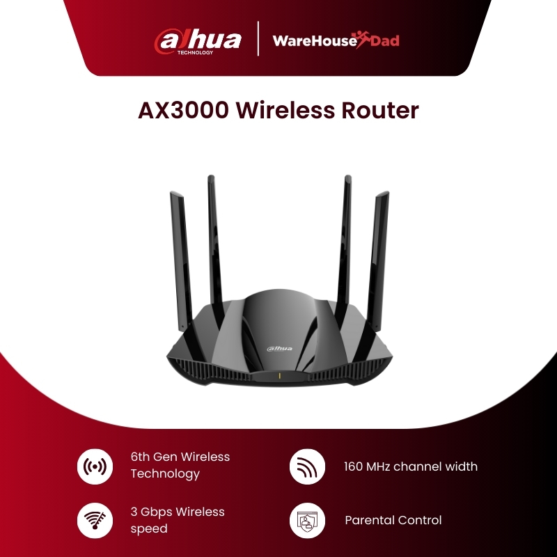 Dahua AX3000 (DH-AX30) Wireless Router | Shopee Philippines