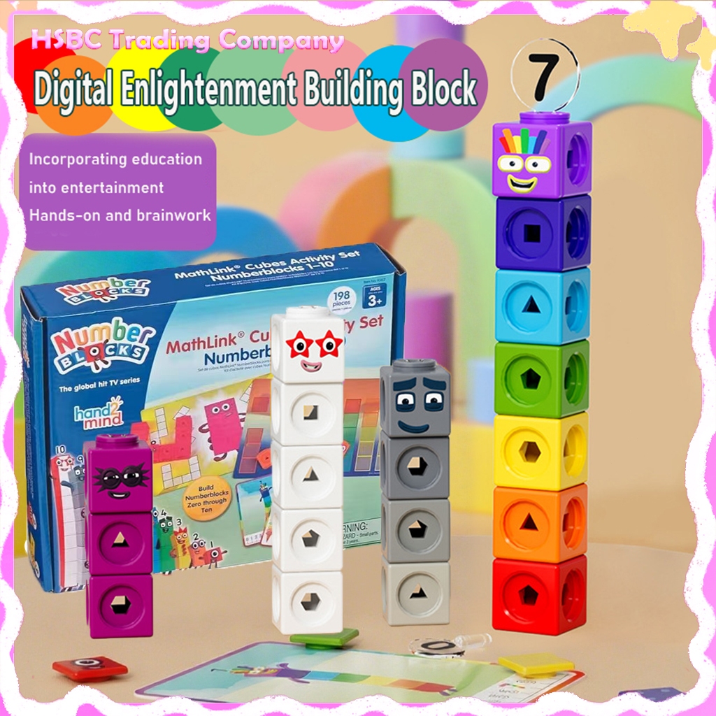 Cubes Numberblocks 1–10 Activity Set Digital Enlightenment Building ...