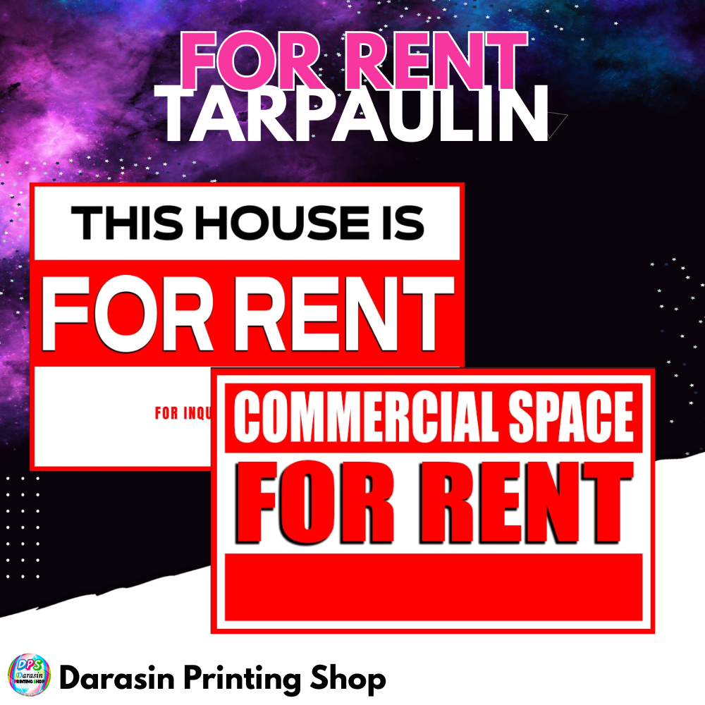 HOUSE FOR RENT, COMMERCIAL SPACE, ROOM FOR RENT TARPAULIN SIGNAGES ...
