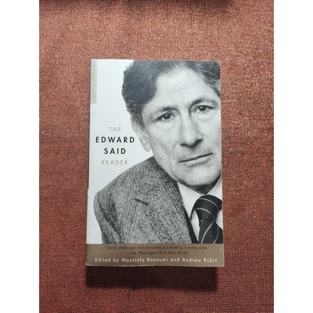 The Edward Said Reader by Edward W. Said | Shopee Philippines