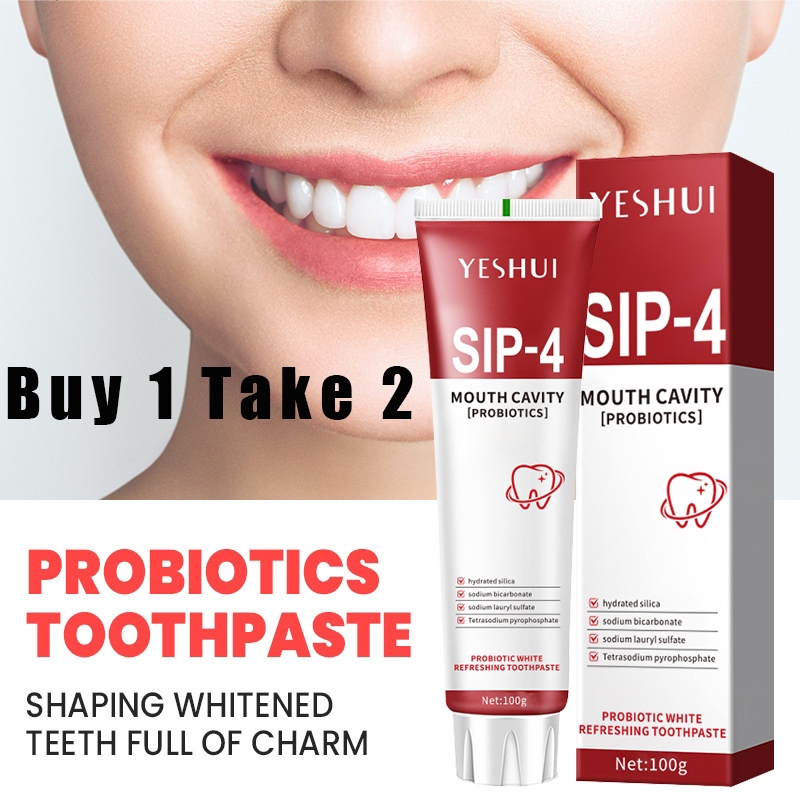 YESHUI Buy 1 Take 1 Probiotic Toothpaste SP-4 Whiten Remove Tooth ...