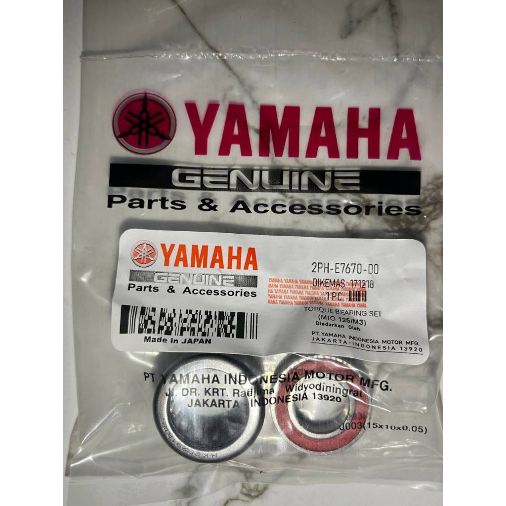 Torque Drive Bearing Set Yamaha Mio i125 / M3 / NMAX V1, V2 / Aerox V1 ...