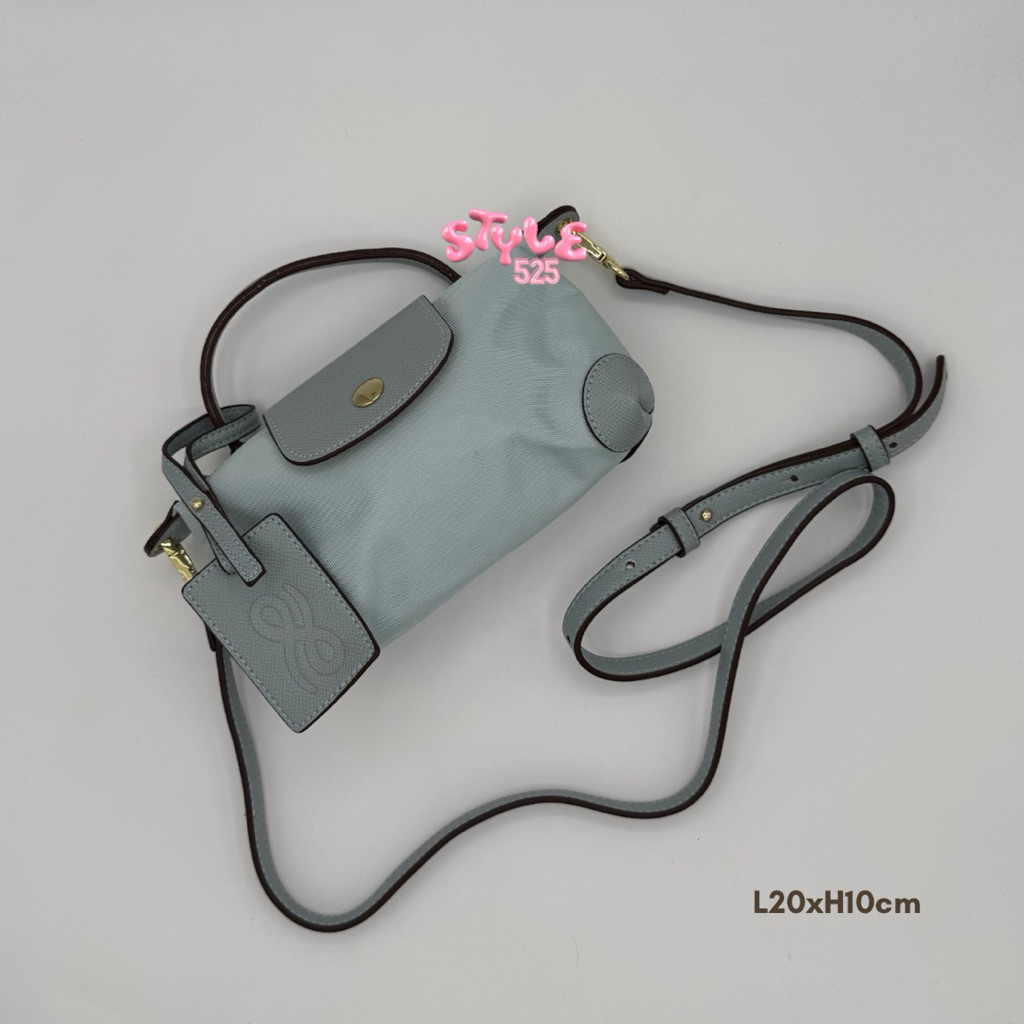 STYLE525 HOLB Women's Premium Quality Mini Crossbody Bag Nylon & PU ...