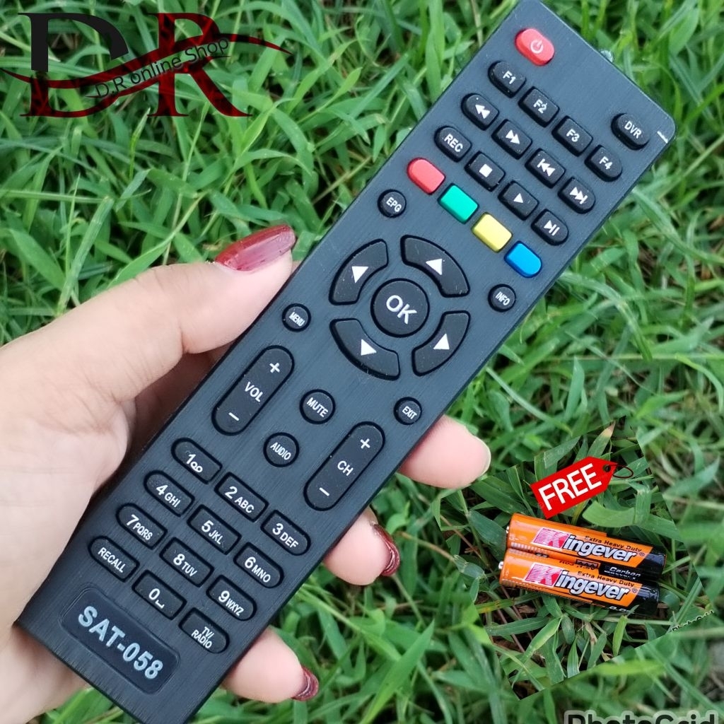 SAT-058 GSAT HD TV REMOTE CONTROLLER | Shopee Philippines