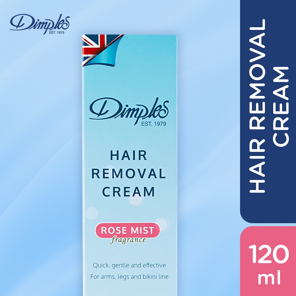Dimples Hair Removal Cream Rose Mist 120ml | Shopee Philippines