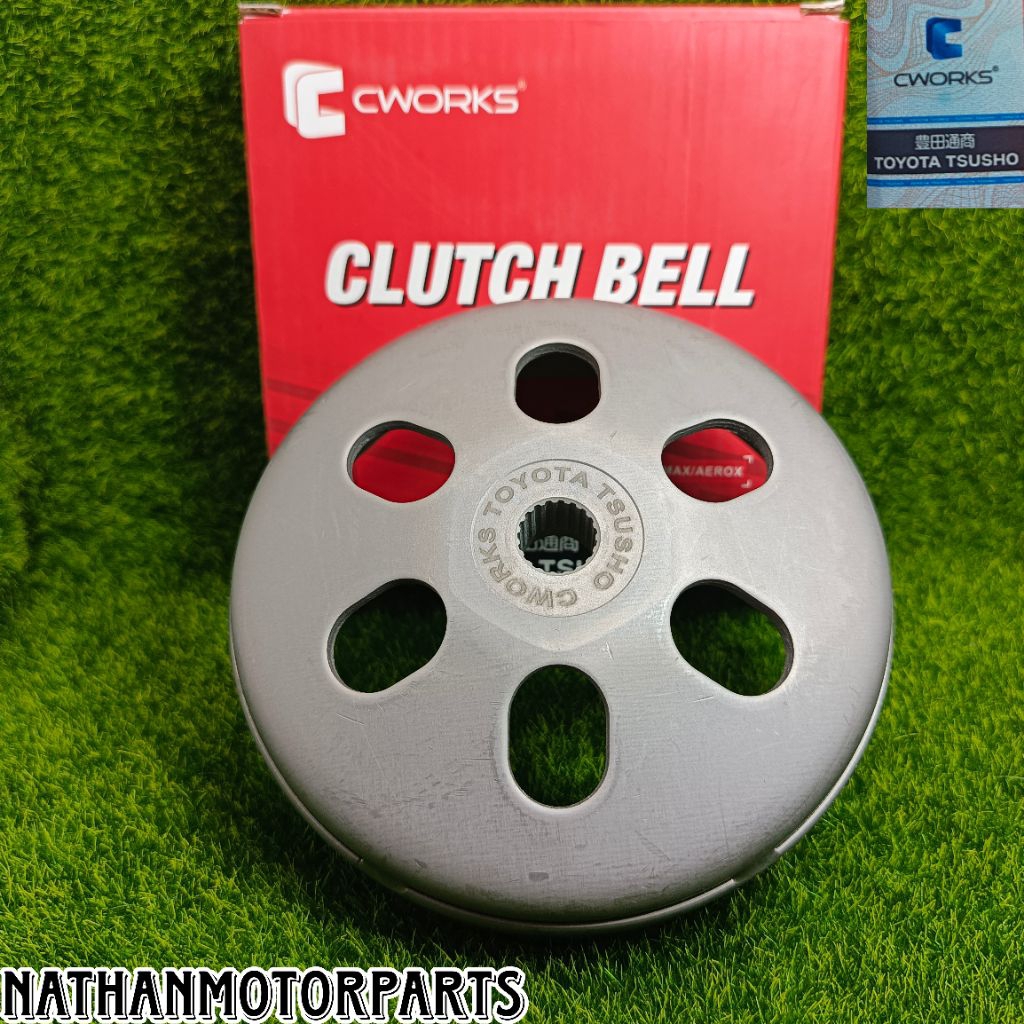 CLUTCH BELL CWORKS TOYOTA TSUSHO FOR NMAX/AEROX/Click/ADV/PCX/MIO 125 ...