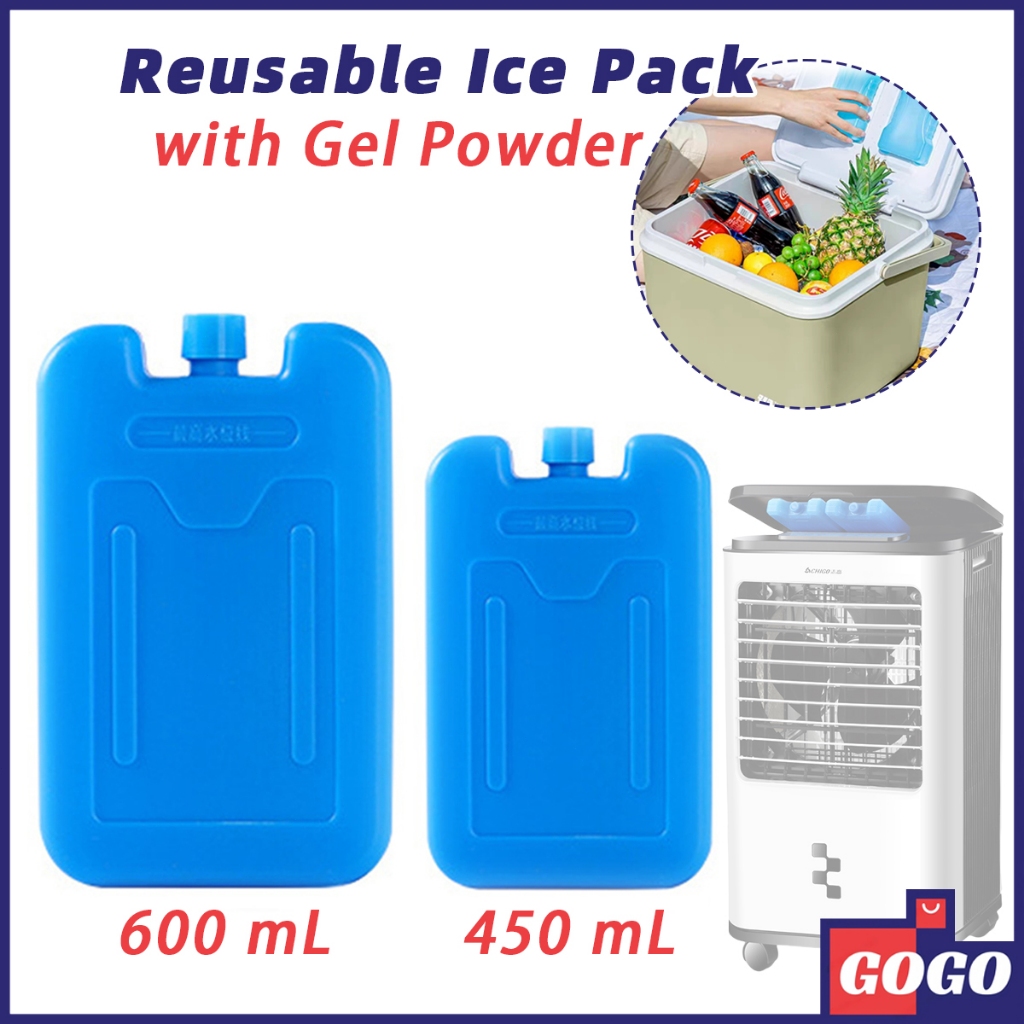 Reusable Ice Pack with Gel Ice Crystal Powder 450/600 mL Ice Gel Pack ...