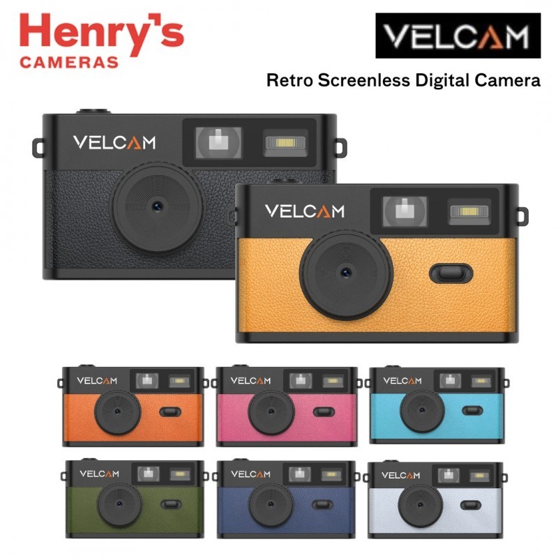 Velcam Retro Digital Camera - Henry's Cameras | Shopee Philippines