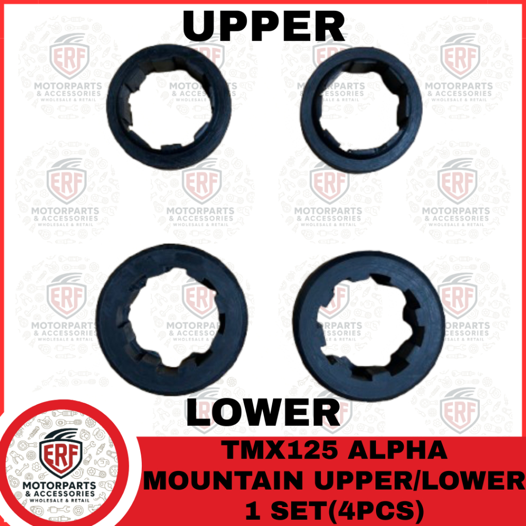 TMX155/TMX125 ALPHA Front Fork Shock Rubber Set Mountain Upper/Lower ...