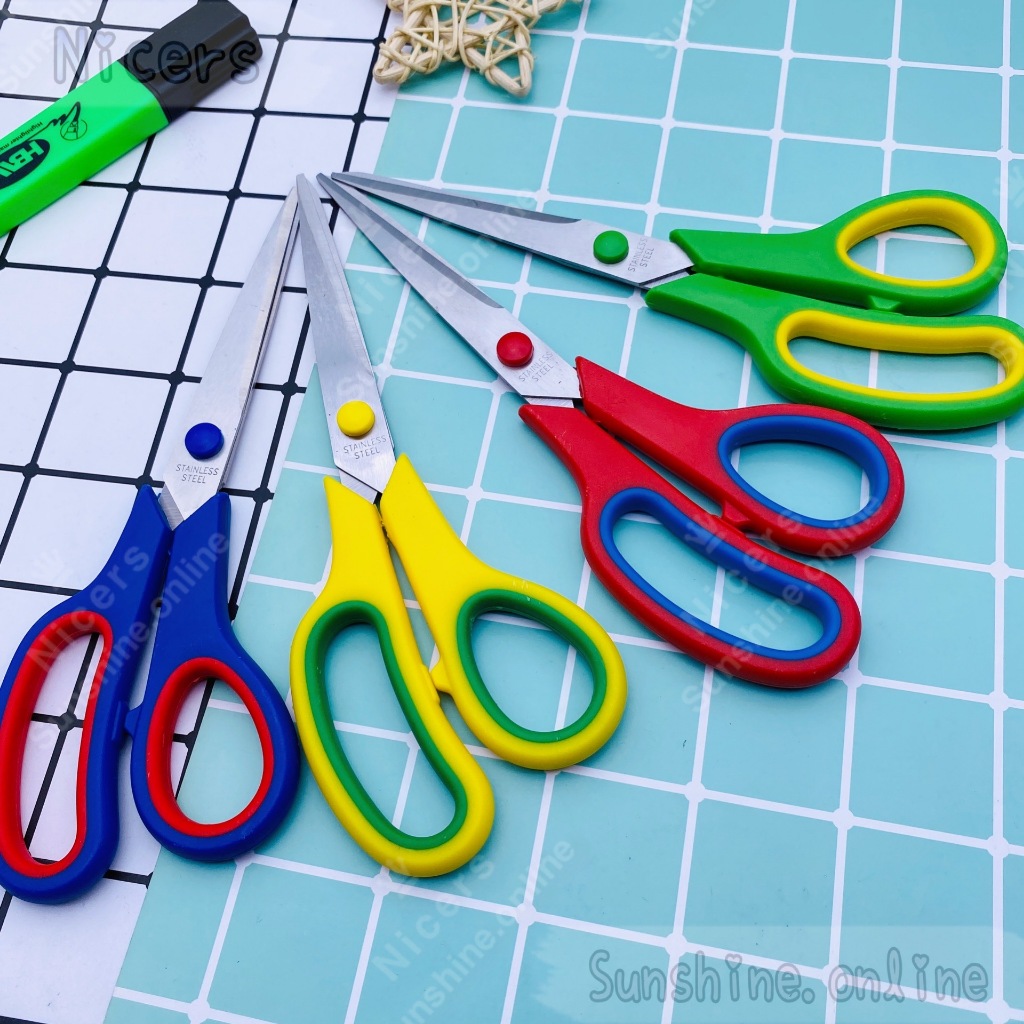 Portable scissors Office scissors #K-19 #9018C | Shopee Philippines