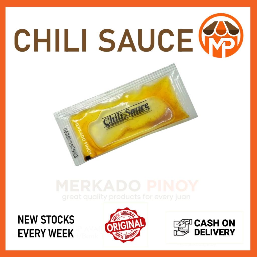 Chili Oil Chili Sauce Siomai Condiments 100pcs. per pack COD | Shopee ...