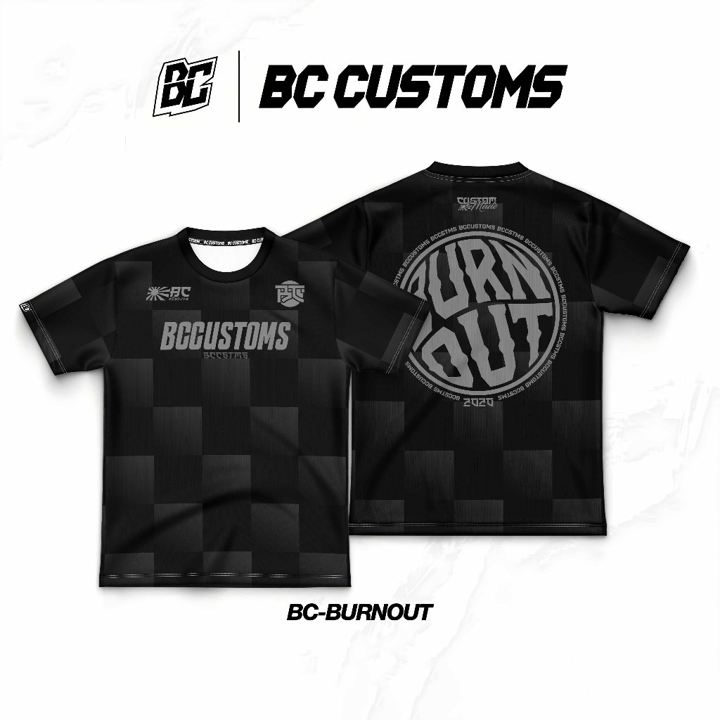 BC BURNOUT Customized T-Shirt by BC Customs | Shopee Philippines