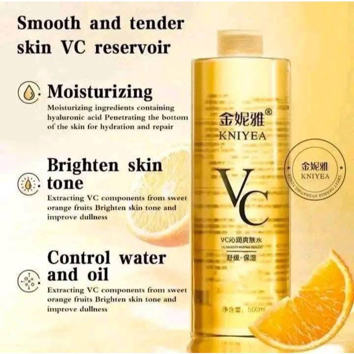 RDC Vitamin C Toner 500ML Intensive Whitening Toner Essence Remove ...