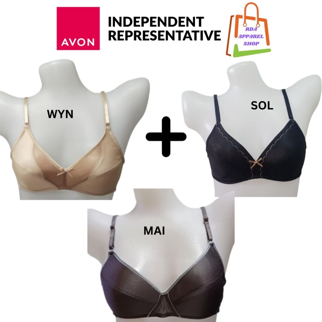 BUNDLE OF 3 - AVON Everyday Comfort Non-wire bra | Shopee Philippines