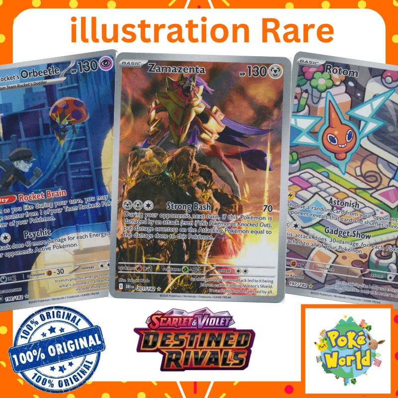 Illustration Rare - DRI Destined Rivals - Scarlet & Violet: Singles ...