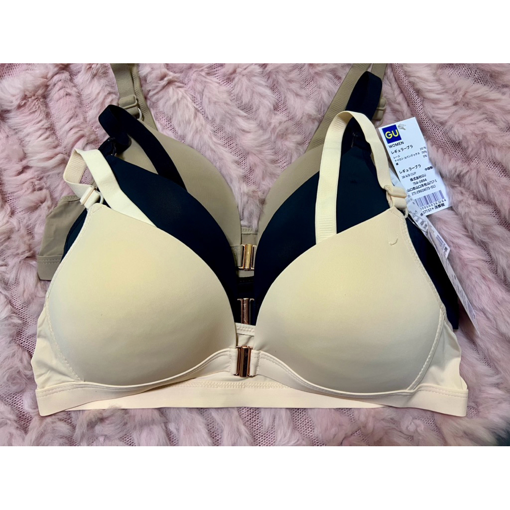 GGU Front Lock Bra Sexy Tops thick Pads Non Wire | Shopee Philippines