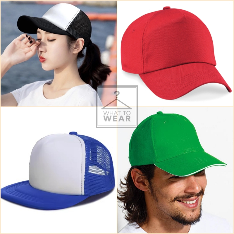 PLAIN SUBLIMATION MESH CAP | NET CAP | BASEBALL CAP | ADJUSTABLE ...