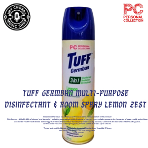 Tuff Germban Multi-purpose Disinfectant & Room Spray Lemon Zest ...