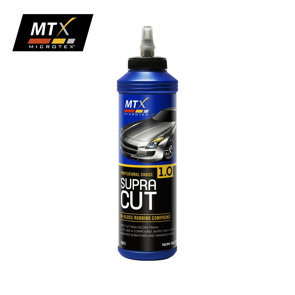Microtex SupraCUT 500g Hi-Gloss Rubbing Compound (Non-Silicone, Wax ...
