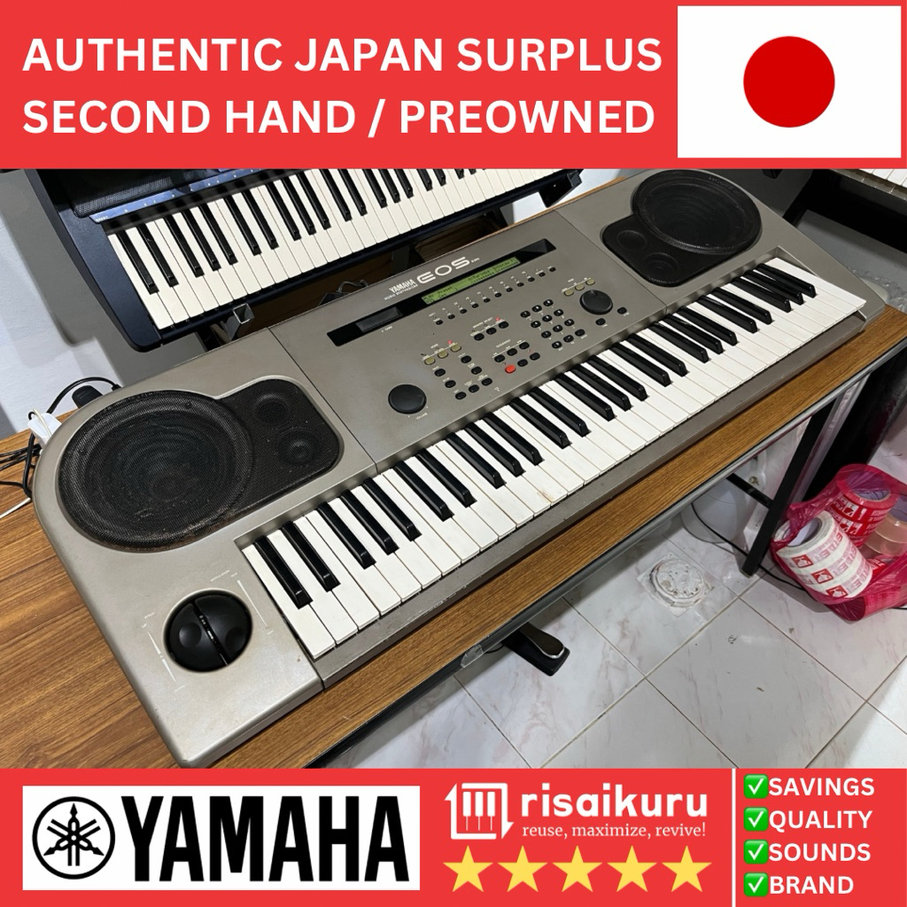 Yamaha B500 EOS Digital Synthesizer Keyboard 61 Keys Touch