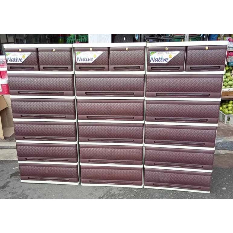 RATTAN DRAWER 5Layers & 6Layers Zooey Native Rattan Drawers Stock No ...