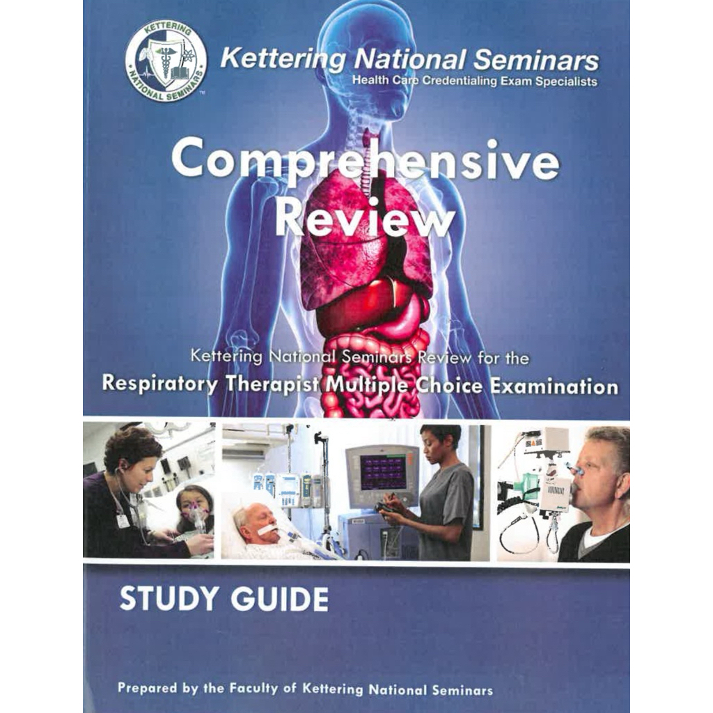 KETTERING COMPREHENSIVE REVIEW FOR RESPIRATORY THERAPIST | Shopee ...