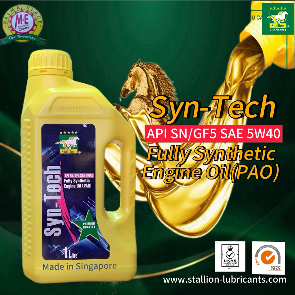 Stallion Lubricants-Syn-Tech 1L Engine Oil | Shopee Philippines