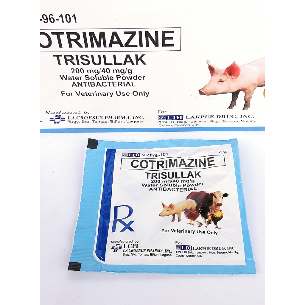 Trisullak Cotrimazine Water Soluble Powder 7g | Shopee Philippines