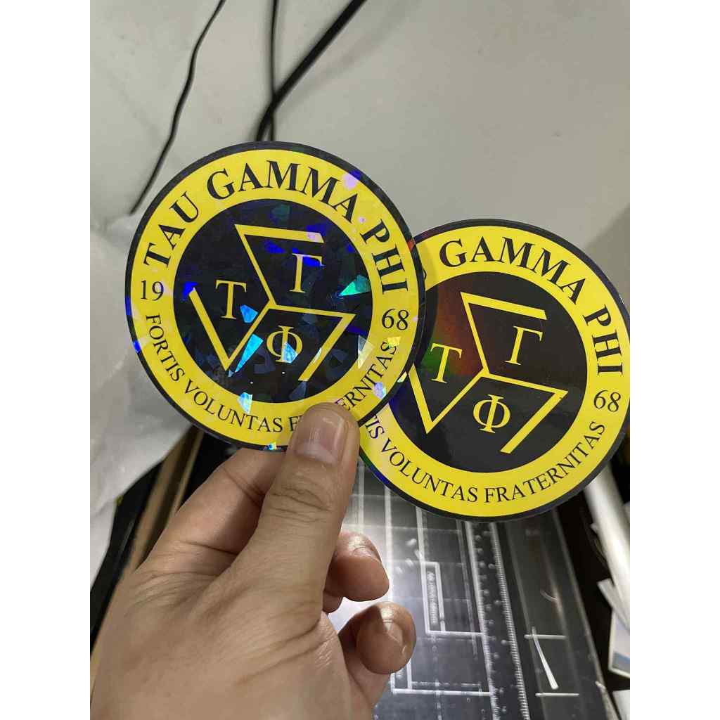TAU GAMMA PREMIUM QUALITY STICKER BUY 1 TAKE 1 (waterproof scratch ...