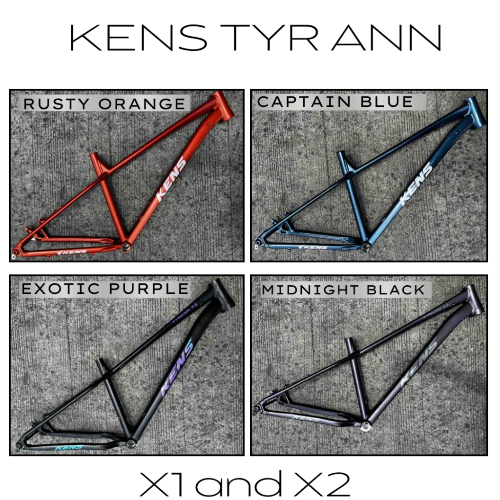 KENS MTB FRAME TYRANN X2 AND X1 | Shopee Philippines