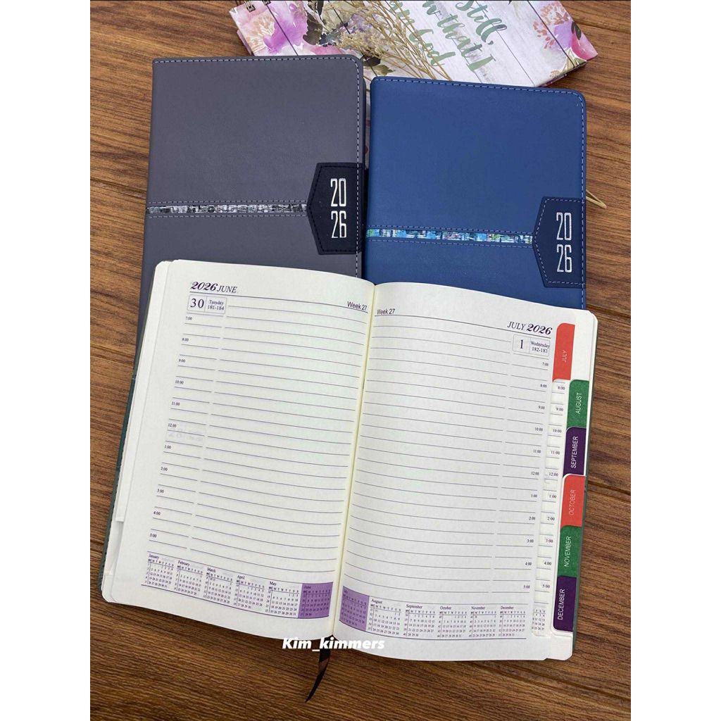 2026 Plain A5 Hardbound or Softbound Planner with Month divider and ...
