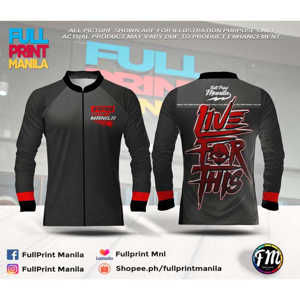FULLPRINT MNL JERSEY JACKET_DESIGN 18 | Shopee Philippines