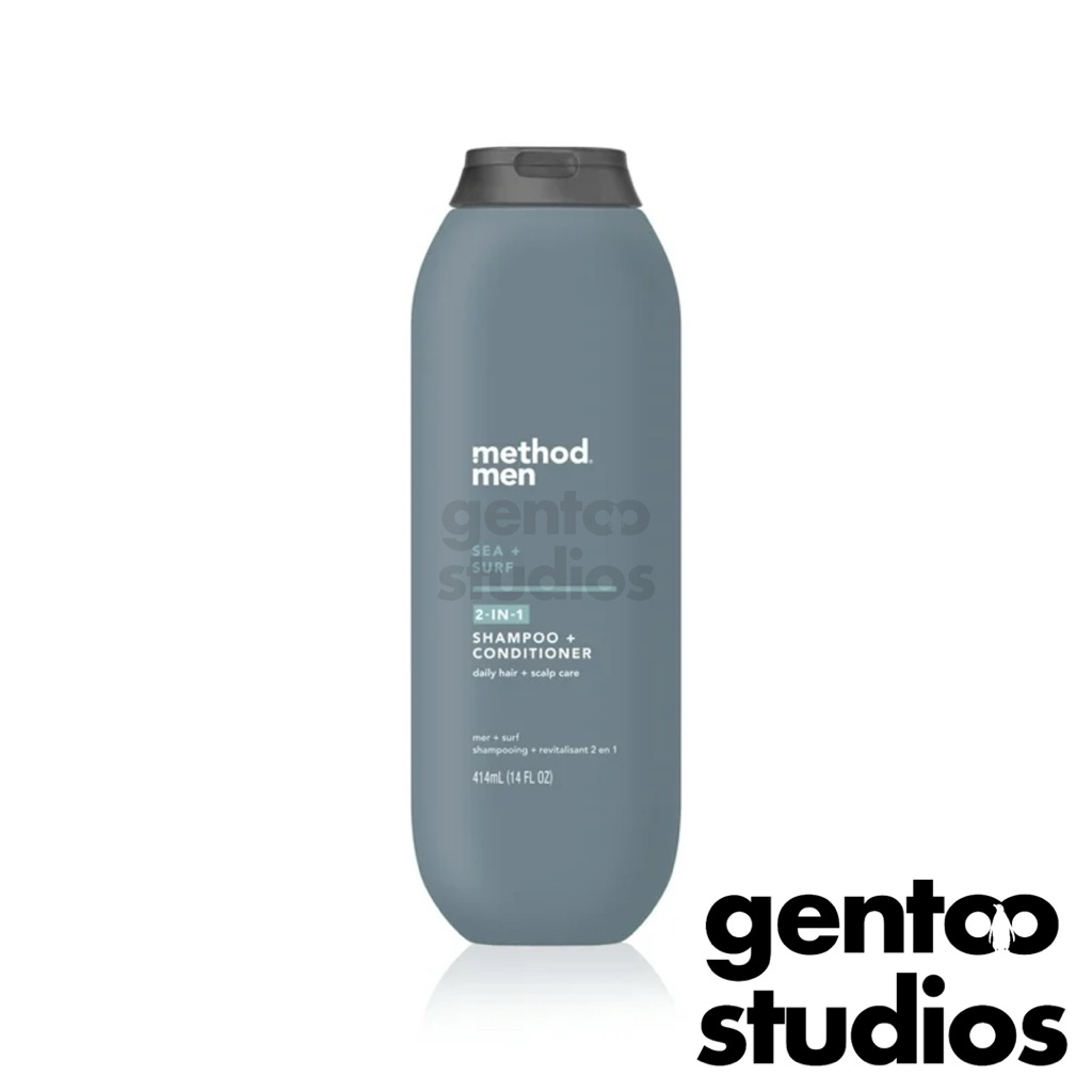 Method Men 2-in-1 Shampoo + Conditioner - Sea + Surf - 414ml | Shopee ...