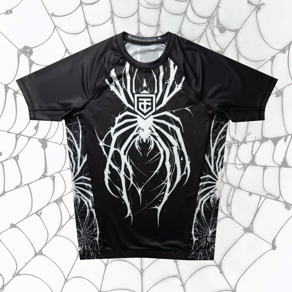 Spiderboy Black Short Sleeve Rash Guard | Shopee Philippines