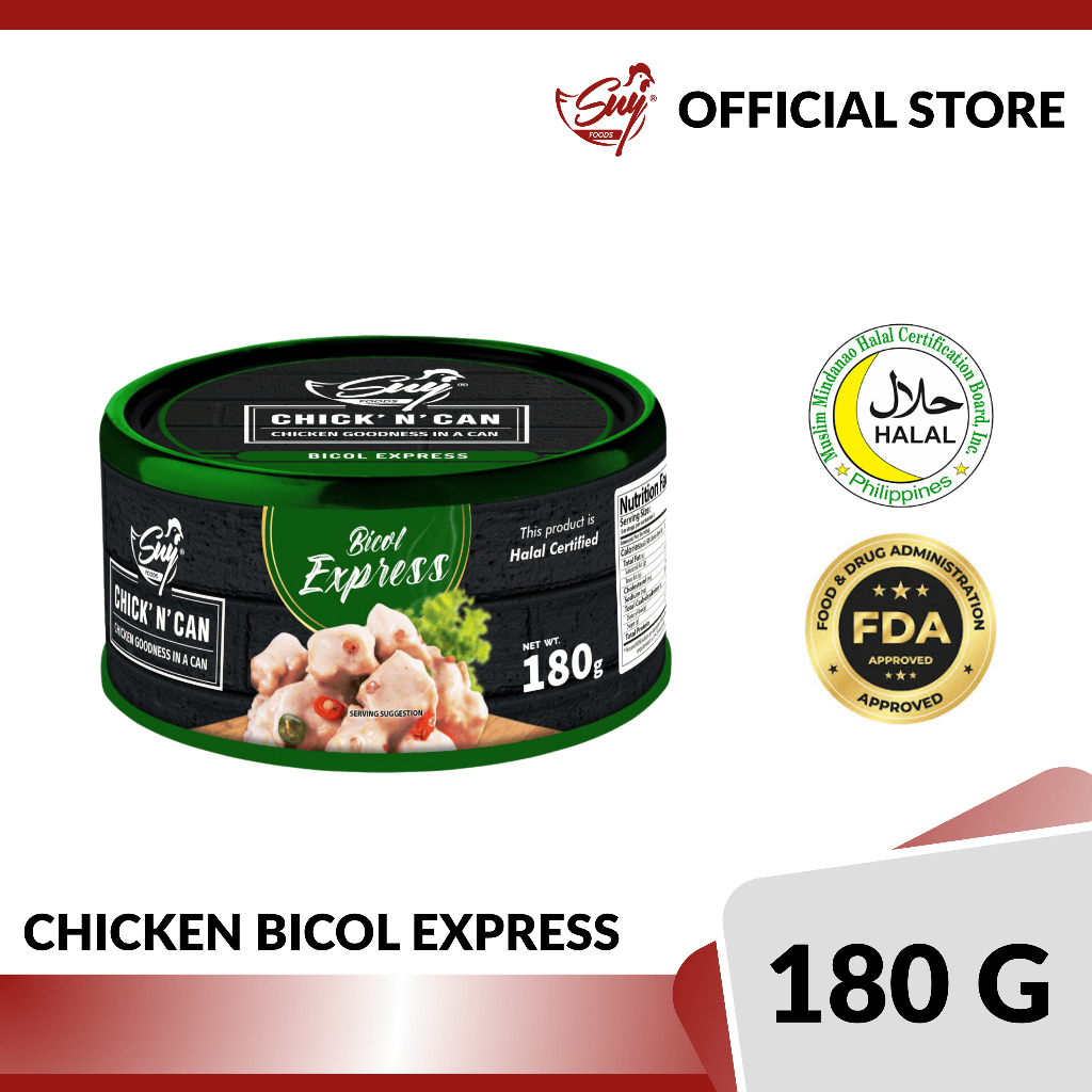Suy Foods Bicol Express 180g | Shopee Philippines