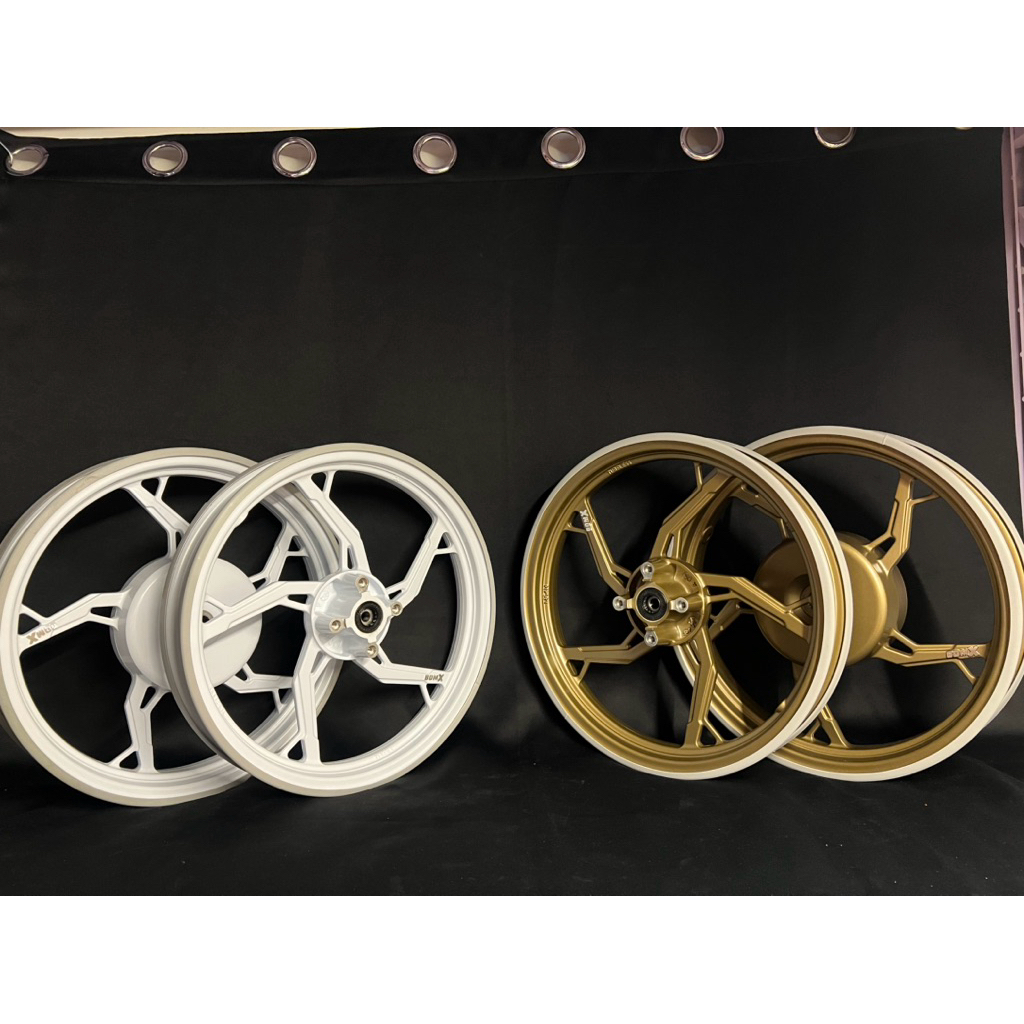 BOM X MECHA HARD ALLOY WHEELS FOR CLICK/MIOSPORTY/MIO I 125 | Shopee ...