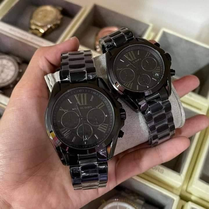 US Grade Michael Kors Bradshaw All Black Watch Shopee Philippines