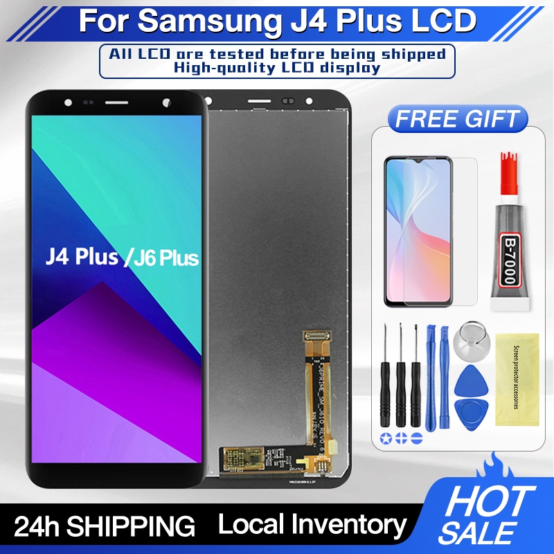 LCD For Samsung J4+ 2018 J4 Plus J415 J415F J410 J4 core J6 Plus 2018 ...