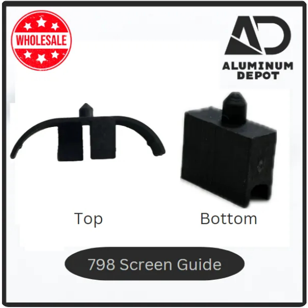 798 Top/Bottom Screen Guide Upper/Lower (100pcs) Aluminum Accessories ...